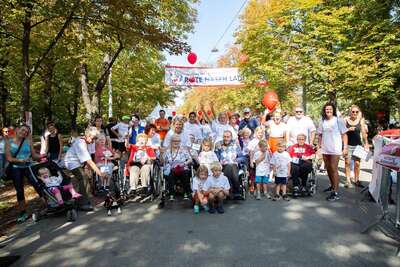 SeniorInnen im Rollstuhl am Start